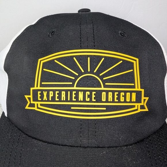 Experience Oregon Richardson Performance Hat Black White New - Picture 2 of 10